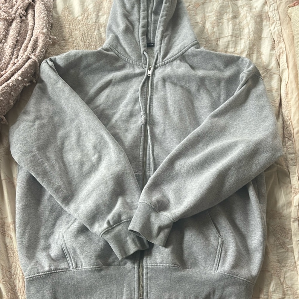Brandy Melville Zip-Up Hoodie